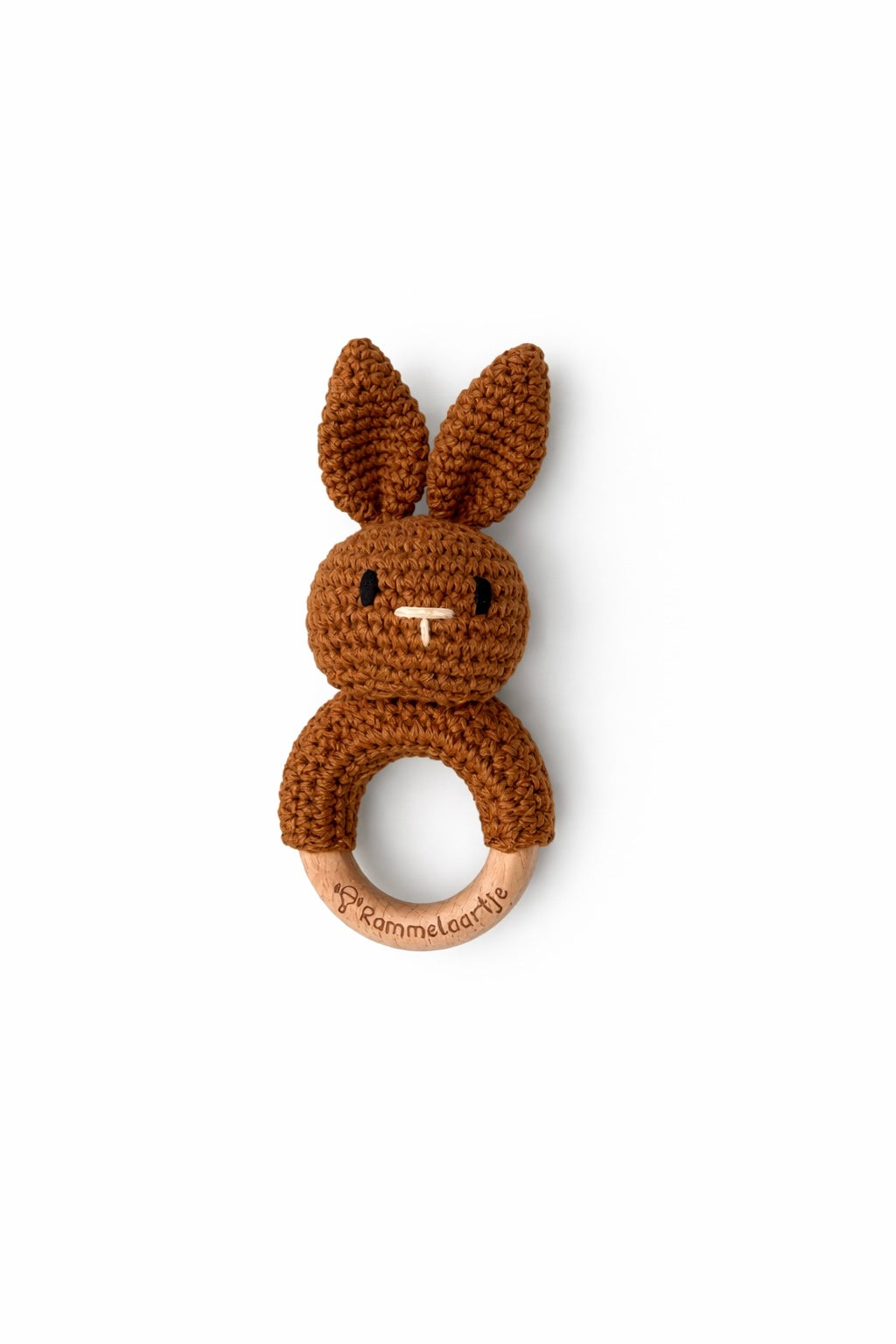 Hochet Lapin fait main