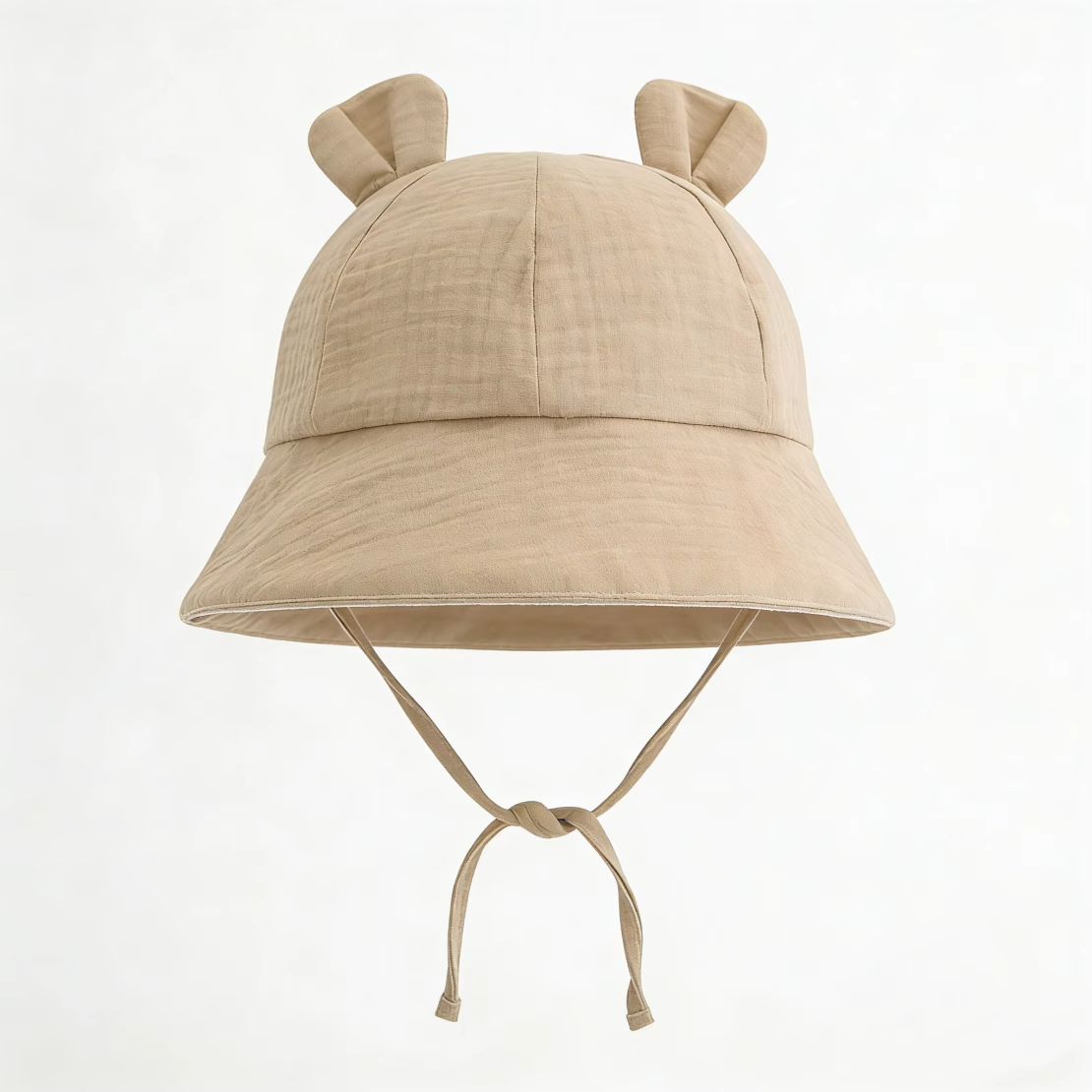 Chapeau de soleil pour bébé réglable - Sable