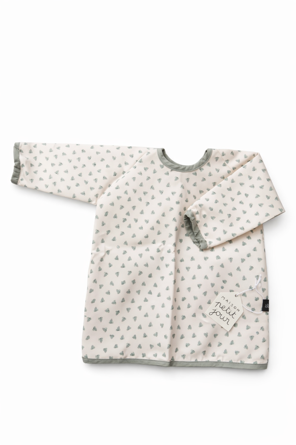 Bavoir à manches Lapins