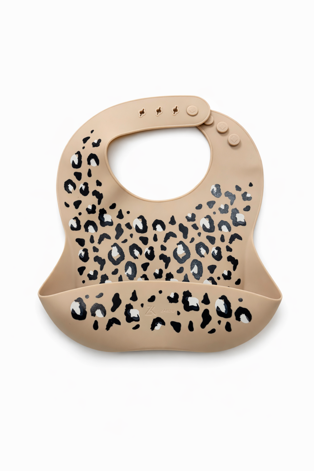 Bavoir Léopard en silicone