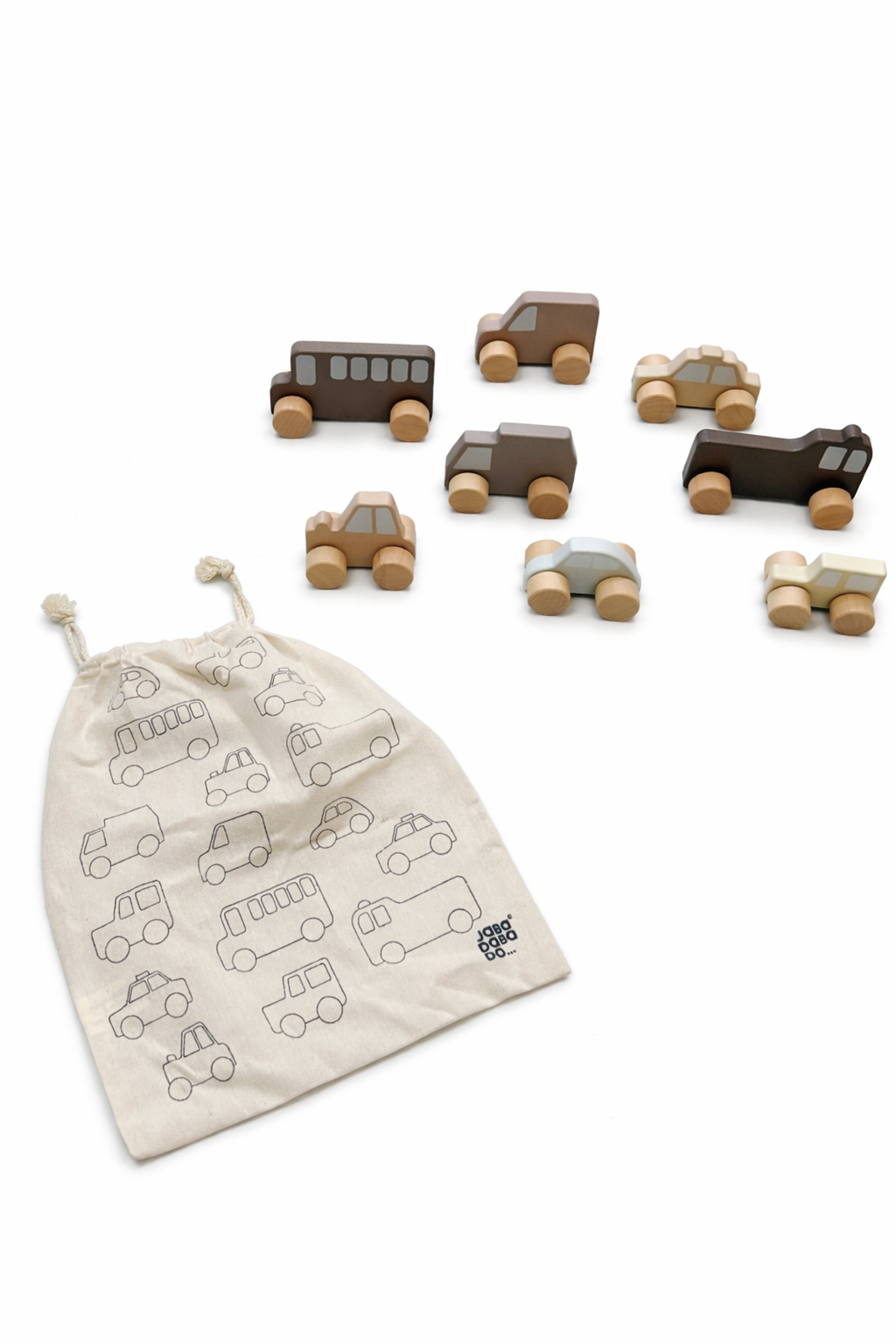 Jouet en bois Mes premières voitures