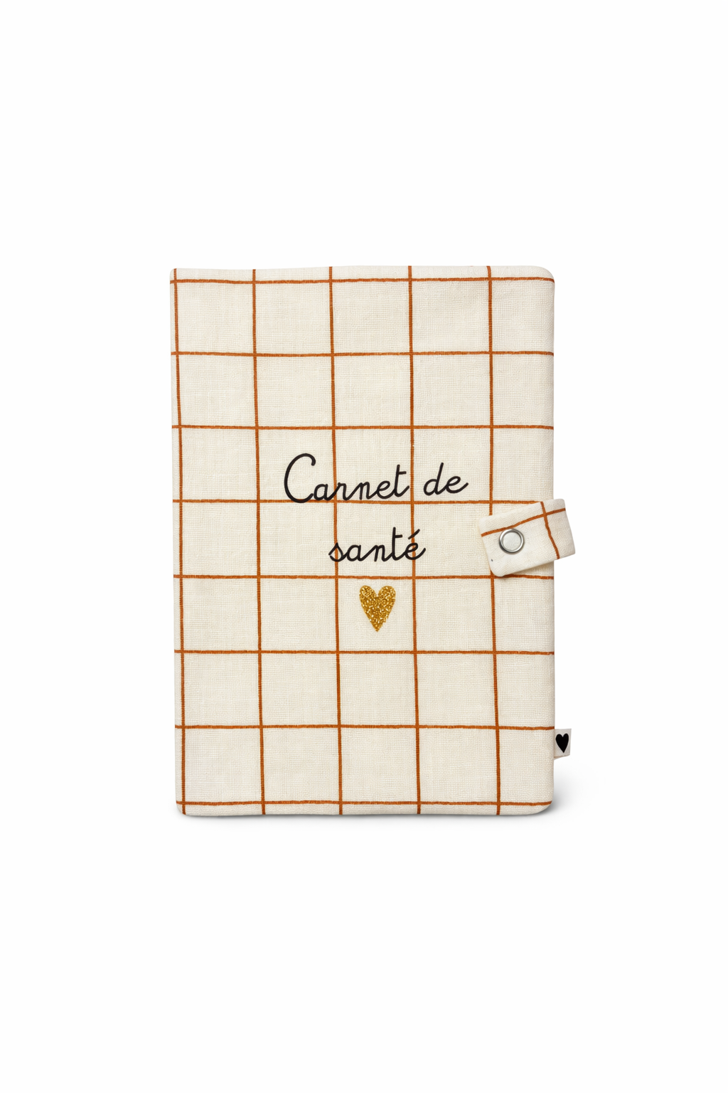 Protège carnet de santé Grand carreaux