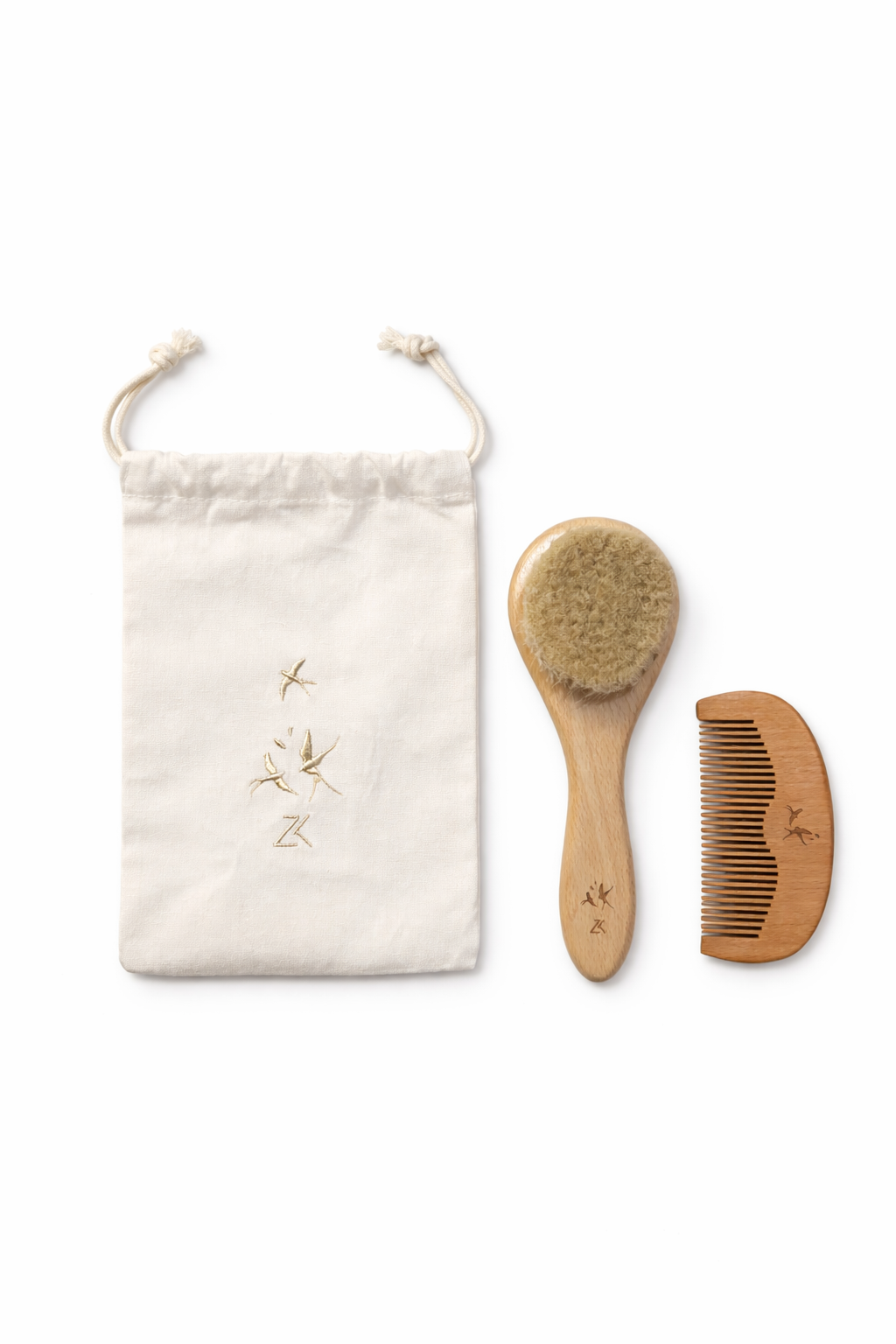 Set de brosse & peigne Hirondelles